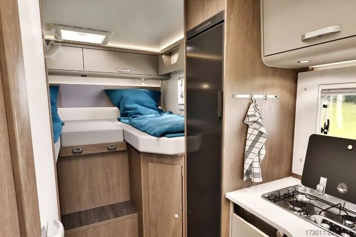 Autocaravana con alcoba CARADO A328 pro 140PS 5. Sitze Lithium Markise