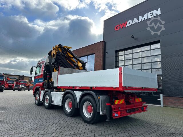 Vrachtwagen met kraan MAN TGA 33.480 8x6+Effer 855/8S+Flyjib 6S , Winch