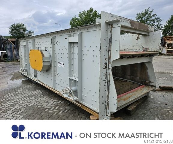 Zeefmachine dbr Fördertechnik 18/60-2  Screening machine dbr Fördertechnik 18/60-2