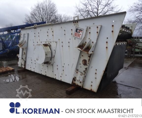 Zeefmachine Metso/CFBK  Screening machine Metso/CFBK