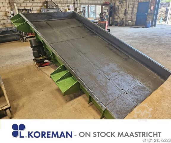 Trilgoot Hazemag 3800-1800  Vibrating Chute Hazemag 3800-1800