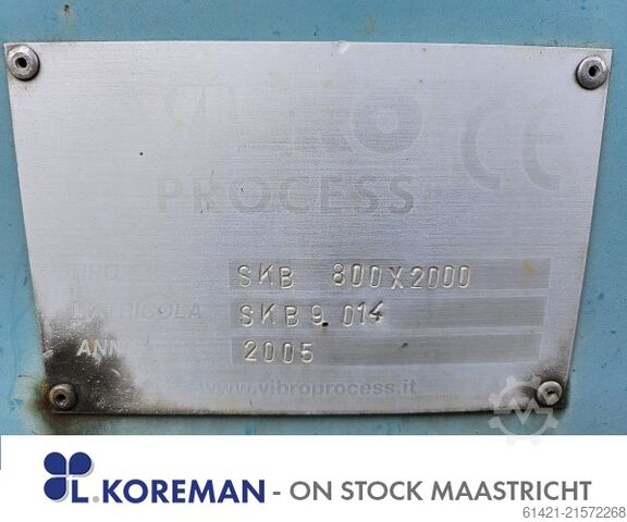 Vaglio disidratatore VIBRO Vibro Dewatering screen