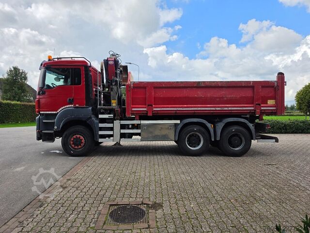 Volquete de 3 lados MAN TGS 420 !!6X6!! Z-KRAAN KIPPER NL TRUCK TOP!!