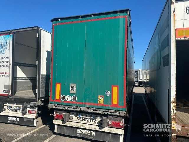 Open oplegger met zeil Schmitz Cargobull Semitrailer Curtainsider Coil
