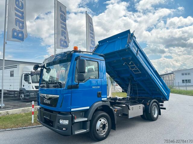Camion benne MAN TGM 15.290/Kipper/4x2/NL7,7To/AHK/Nur 61 tkm/Top