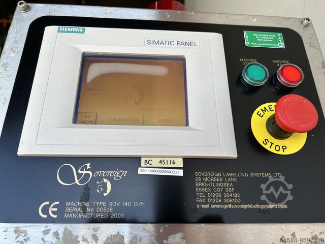 Top etiketteerder Sovereign SOV140