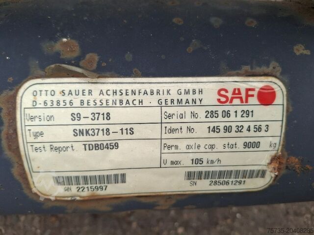 Eje SAF SNK3718-11S