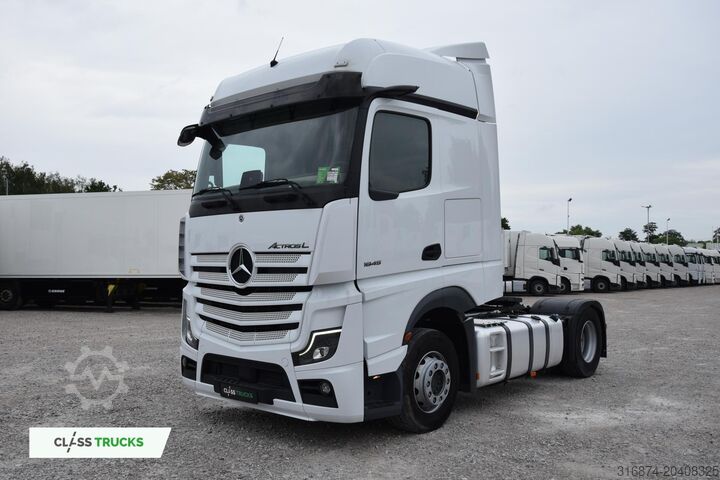 Standardowy ciągnik siodłowy MERCEDES-BENZ Actros 5 1845 BigSpace ACC