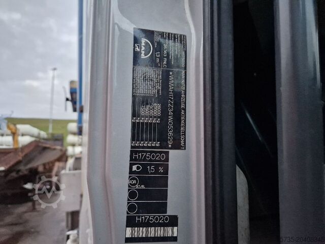 Emme aracı MAN TGA 26.360 6X2