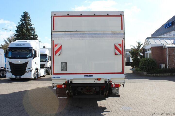 Camion bâché Daf LF 210 Pritscheplane Bordwände ACC AHK 148 Tkm