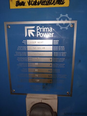 Laserskärare Prima Power LASER NEXT 1530
