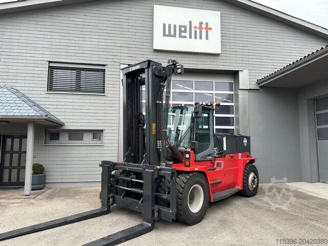 Electric 4-wheel forklift Kalmar ECG 160-12 - FREIHUB-Mast !!!