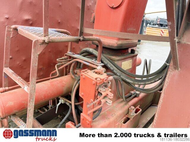 Abrollcontainer Abrollcontainer mit Kran, HMF 1144 K1 TS, 21m³