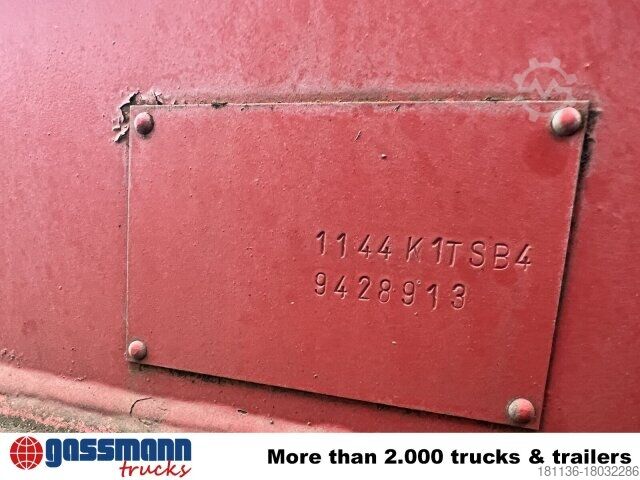 Abrollcontainer Abrollcontainer mit Kran, HMF 1144 K1 TS, 21m³