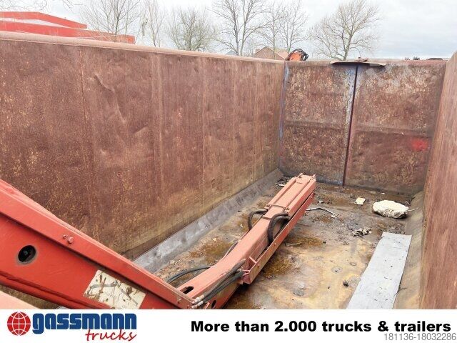 Abrollcontainer  Abrollcontainer mit Kran, HMF 1144 K1 TS, 21m³