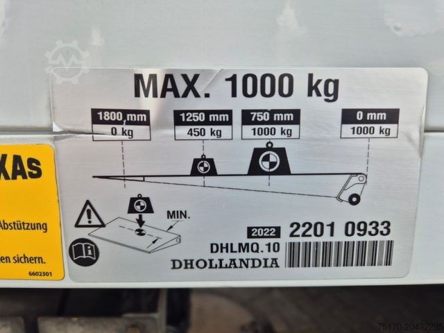 Box van IVECO Eurocargo 75-210 Koffer LBW