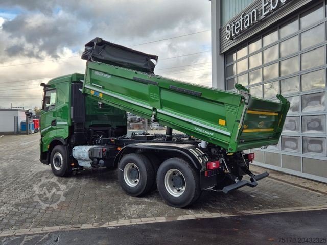 Kipper LKW IVECO AS300X58Z HR ON+ Meiller Bordmatic AHK Intarder