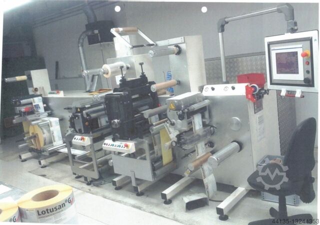 FGT grafische machines - Labelfinisher Leomat Digitakt 330 SFR (Slitter/Rew./Flexo/Lam