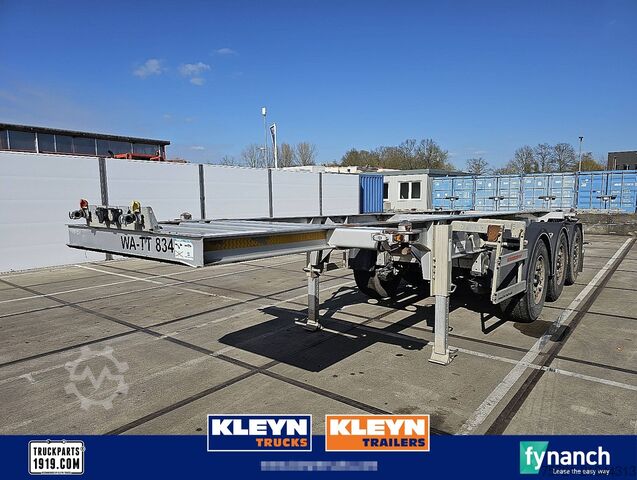 Transporte de contentores KÄSSBOHRER CS 20 FT TANK BPW ALCOA'S 3250KG
