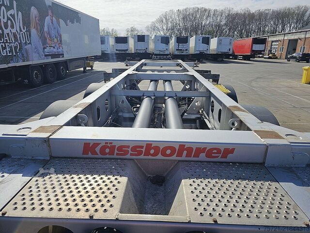 Transporte de contentores KÄSSBOHRER CS 20 FT TANK BPW ALCOA'S 3250KG