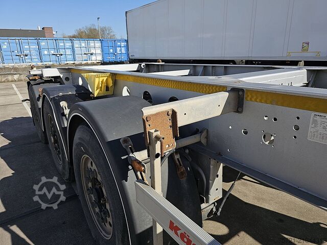 Transporte de contentores KÄSSBOHRER CS 20 FT TANK BPW ALCOA'S 3250KG