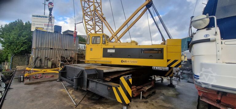 Lánctalpas kotrógép Coles RT2000