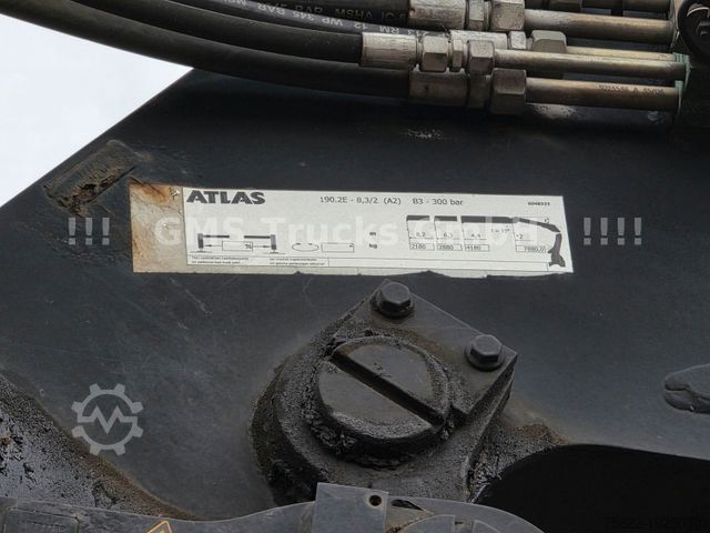 Háromirányú billenő teherautó MAN TGA 18.430 / 4X4 ALLRAD / Atlas 190 Kran FUNK