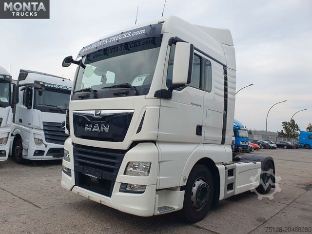 Standard trækkerunit MAN TGX 18.500, Euro6c, Standklima,1.Hand, 2xStück