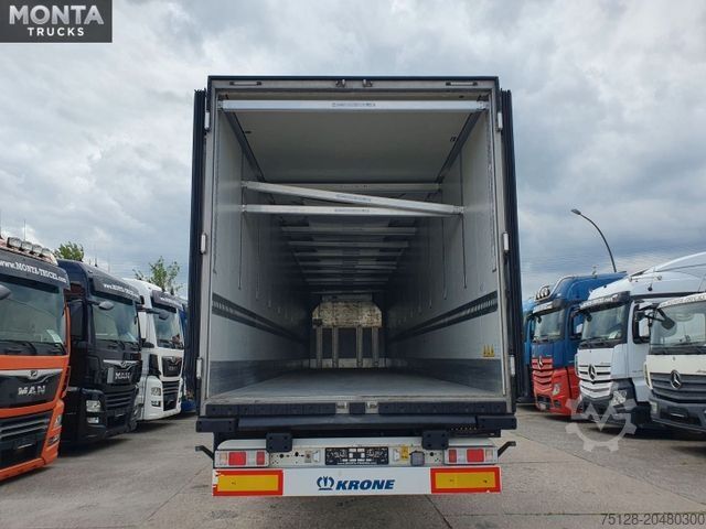 Kühlauflieger KRONE Carrier Vector 1950,Doppelstock, PK Krone Achsen