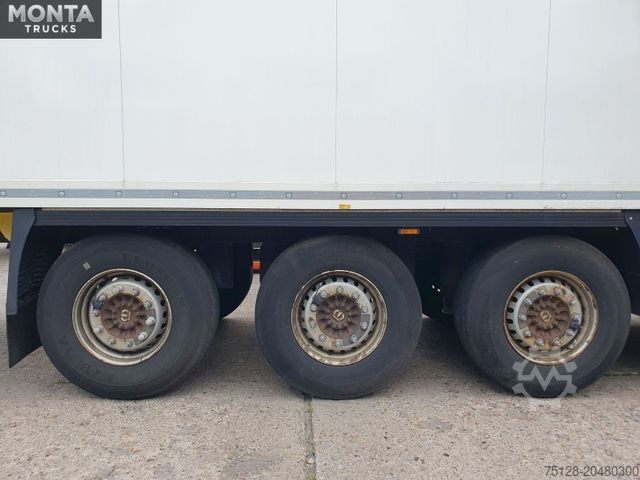 Reefer semitrailer KRONE Carrier Vector 1950,Doppelstock, PK Krone Achsen