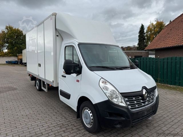 Vrachtwagen met bakwagen RENAULT Master Koffer mit Ladebordwand *Klima*Seitentür*