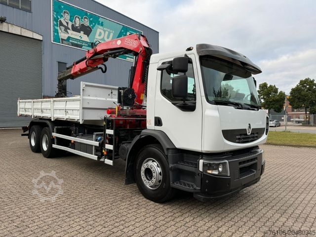 Autolaadkraan RENAULT Premium Lander 310.26 6x4 Kipper /Kran
