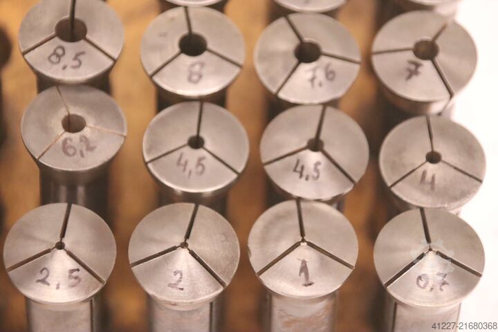 27 tulejek zaciskowych unbekannt Ø 0,7 - 17 mm