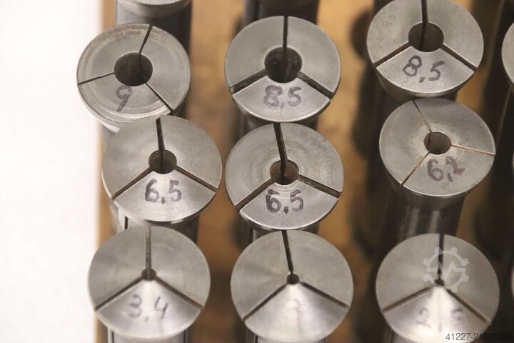 27 tulejek zaciskowych unbekannt Ø 0,7 - 17 mm