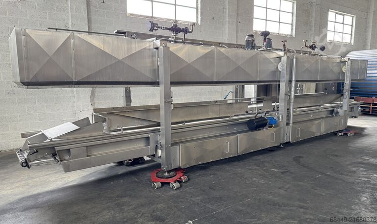 Sıcak hava fırını, tip HAF 600/8000 Meyn Hete-lucht-tunnel, Type HAF 600/8000