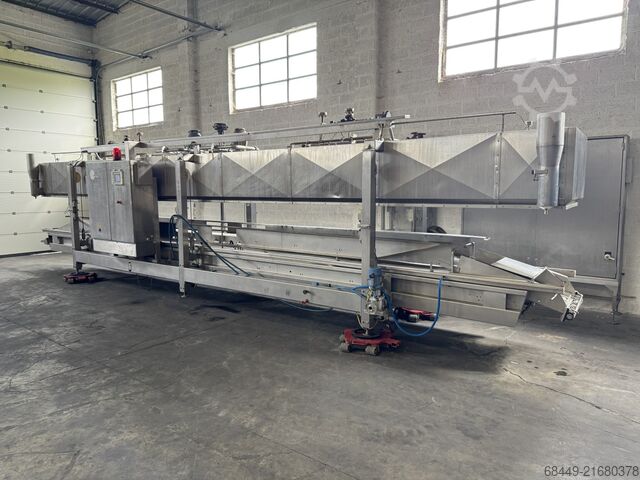 Sıcak hava fırını, tip HAF 600/8000 Meyn Hete-lucht-tunnel, Type HAF 600/8000