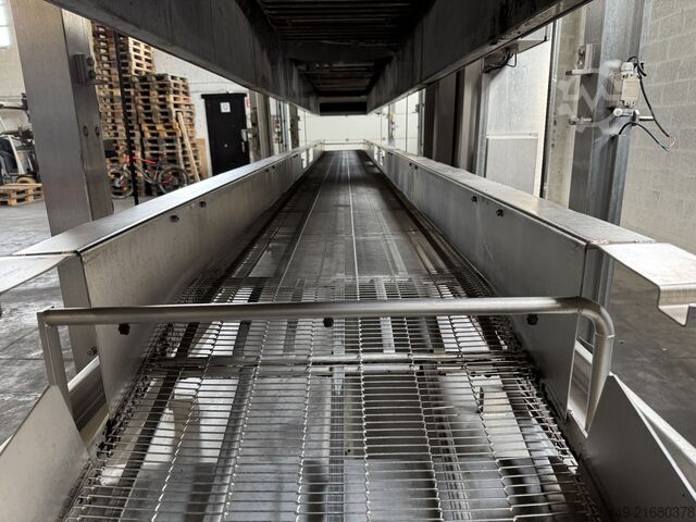 Sıcak hava fırını, tip HAF 600/8000 Meyn Hete-lucht-tunnel, Type HAF 600/8000