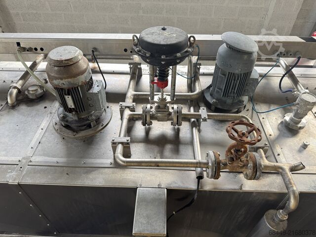 Sıcak hava fırını, tip HAF 600/8000 Meyn Hete-lucht-tunnel, Type HAF 600/8000