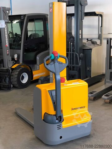 Hoogheffende truck voetganger Jungheinrich EMC 110 - nur 1053 Std. - Service Neu