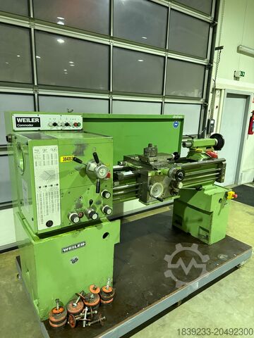 Leadscrew and feedscrew lathe Weiler Commodor