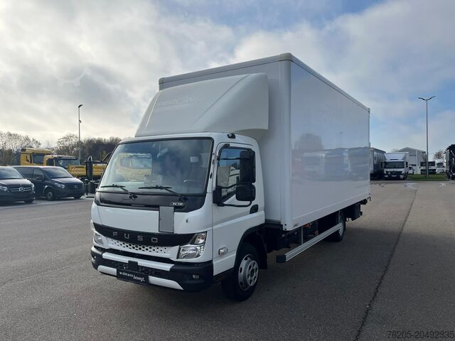 Autocamion cu caroserie tip cutie Mitsubishi Fuso Fuso Canter 7C18 AMT Junge Kofferaufbau KlimaA
