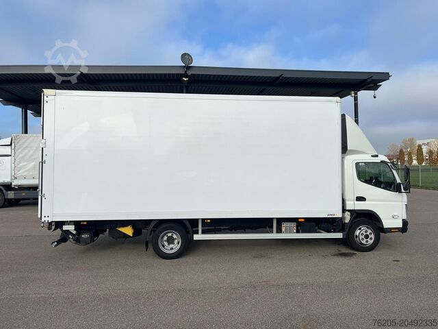 Autocamion cu caroserie tip cutie Mitsubishi Fuso Fuso Canter 7C18 AMT Junge Kofferaufbau KlimaA