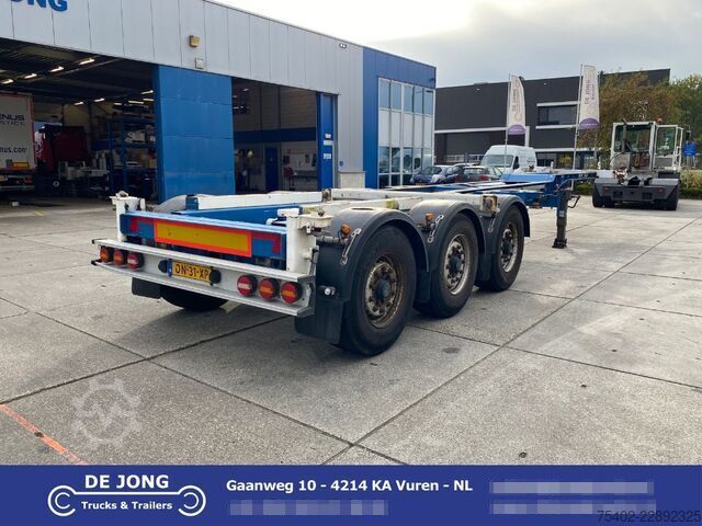 Container transport Renders FCC / BPW + Disc Brakes / 1x Lift Axle / All Co...