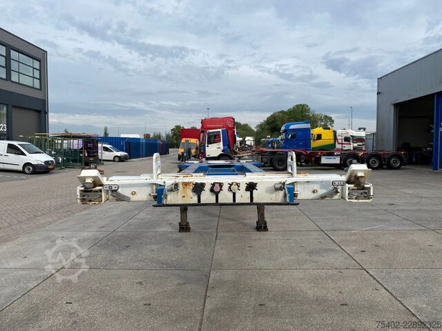 Container transport Renders FCC / BPW + Disc Brakes / 1x Lift Axle / All Co...