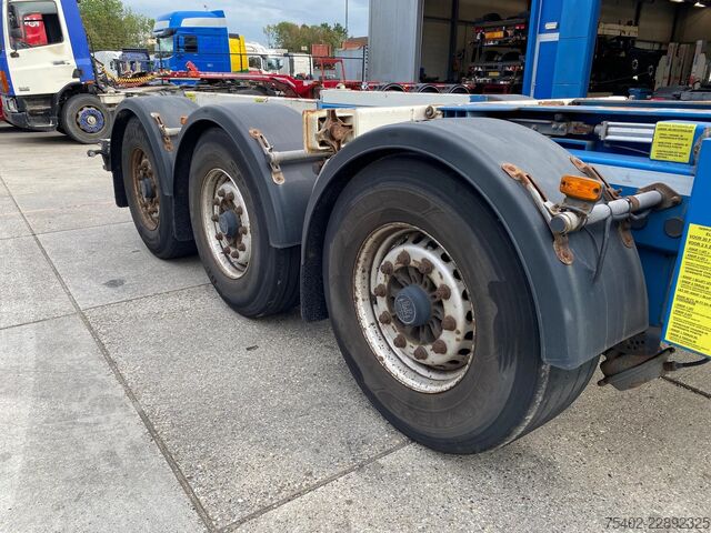 Container transport Renders FCC / BPW + Disc Brakes / 1x Lift Axle / All Co...