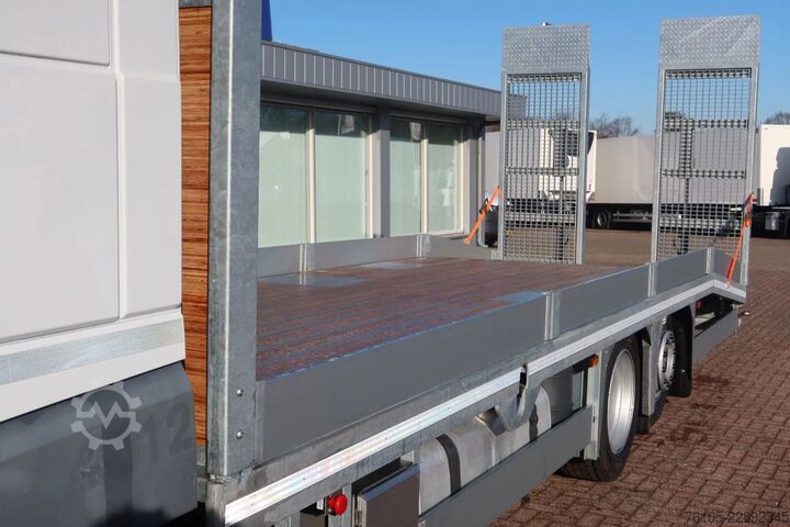 Furgon samochodowy do przewozu aut DAF XF 450 6x2 Oprijwagen vloerhoogte 100 cm + 2x  ...