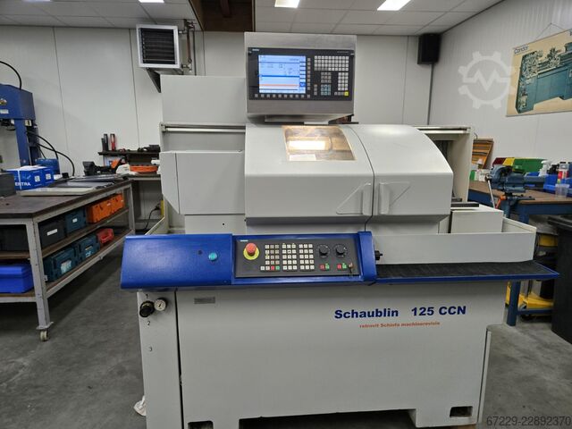 Precyzyjna tokarka Schaublin 125 CCN