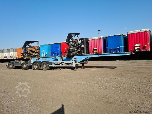 Zijlader HAMMAR 195D SIDELOADER 4 AXLE 2E TRAILER CONNECTION 36...