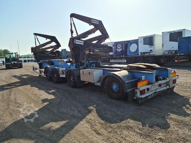 Zijlader HAMMAR 195D SIDELOADER 4 AXLE 2E TRAILER CONNECTION 36...