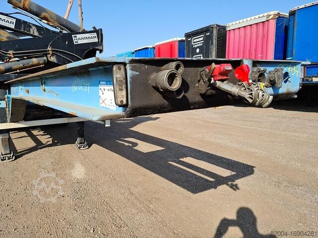 Zijlader HAMMAR 195D SIDELOADER 4 AXLE 2E TRAILER CONNECTION 36...